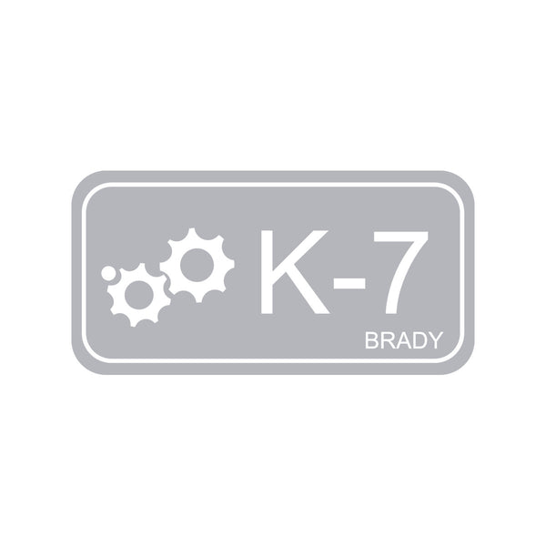 138776 Brady Energy Source Tag Kinetic K-7 75.00mm x 38.00mm