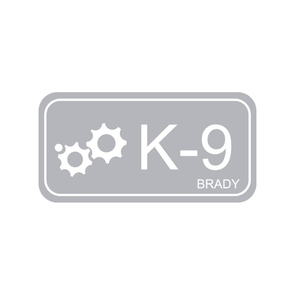 138778 Brady Energy Source Tag Kinetic K-9 75.00mm x 38.00mm