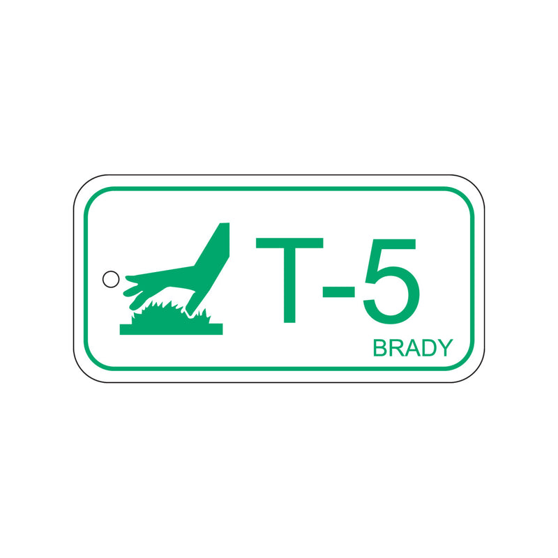 138781 Brady Energy Source Tag Thermal T-5 75.00mm x 38.00mm