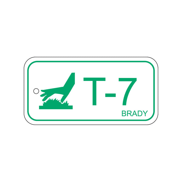 138783 Brady Energy Source Tag Thermal T-7 75.00mm x 38.00mm