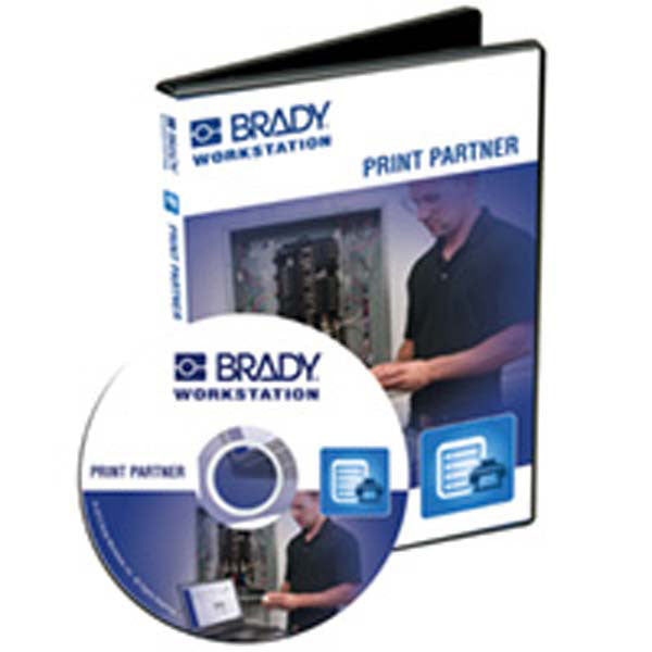 147999 - Brady Workstation Print Partner on CD - 1 User