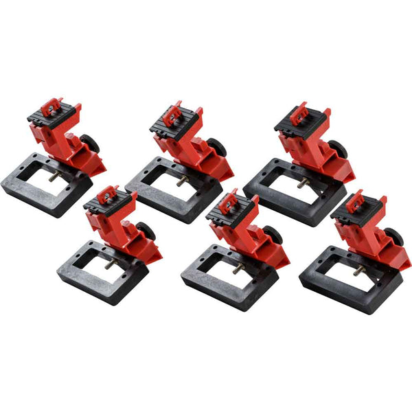 148685 - Brady TagLock Circuit Breaker Oversized Clamp-on - 25 Pack