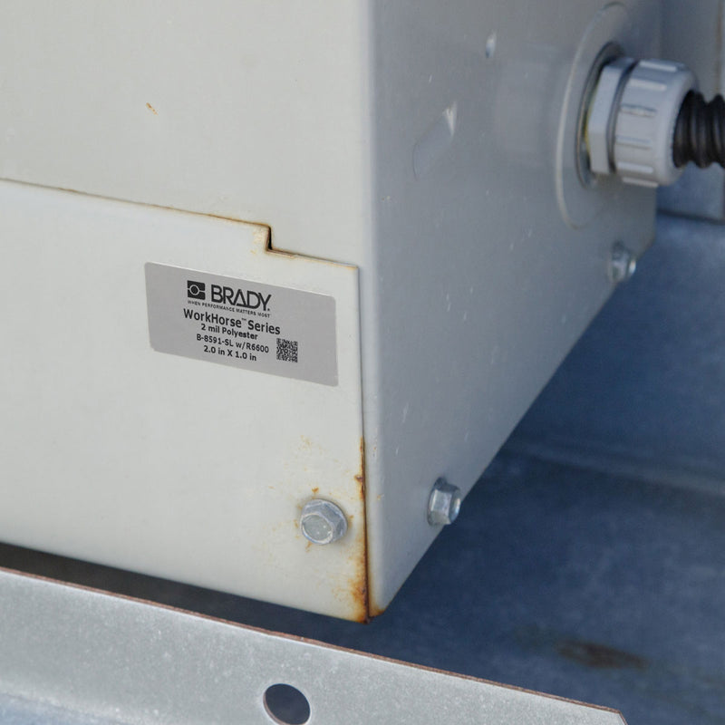 148790 - Brady THT-18-8591-3-SL Thermal Transfer Printable Labels 76.20mm x 25.40mm