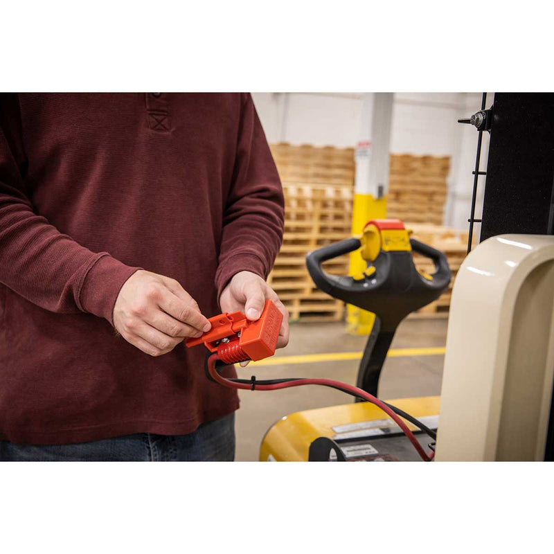 150841 Brady BatteryBlock Power Connector Lockout