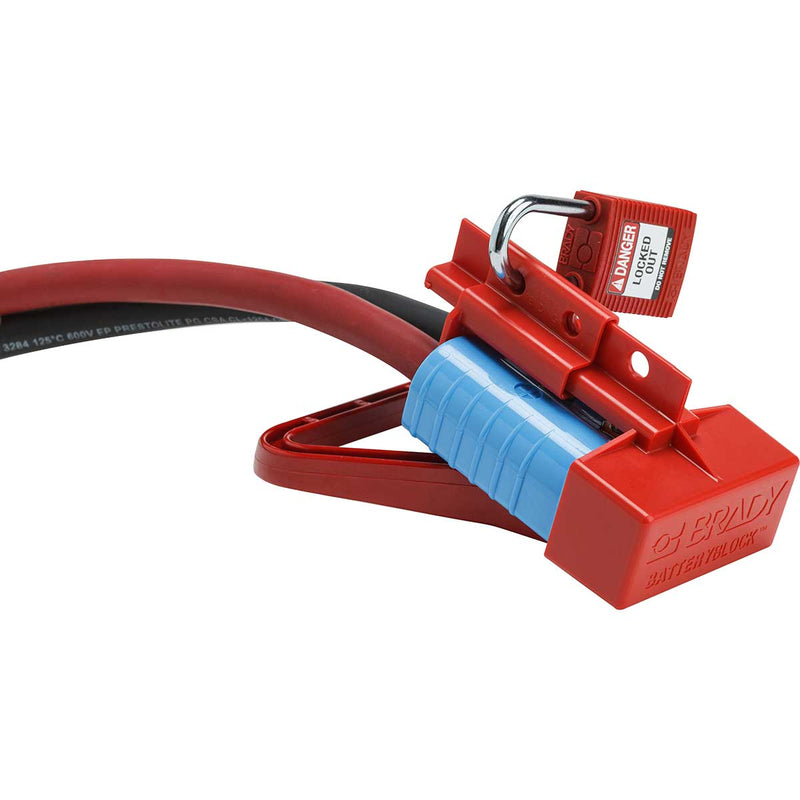 150841 Brady BatteryBlock Power Connector Lockout