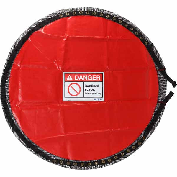 151051 Brady Solid Lockable Cover Confined Space Extra Large