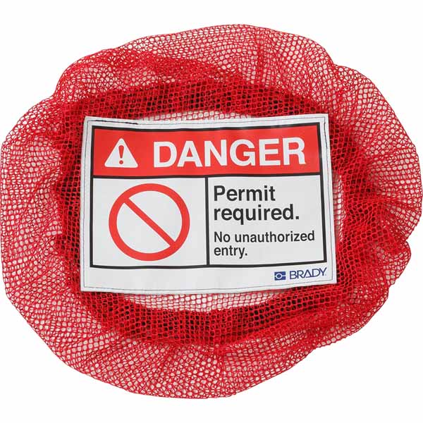 151062 Brady Elastic Confined Space Permit Req Cover Small