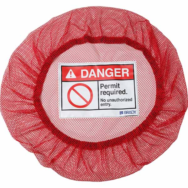 151066 Brady Elastic Confined Space Cover Permit Req Large