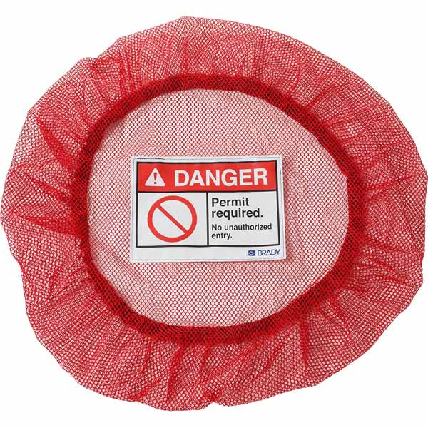 151068 Brady Elastic Confined Space Cover Permit Req Extra Large