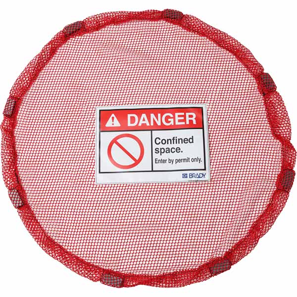 151073 Brady Magnet Non-Lock Cover Confined Space Medium