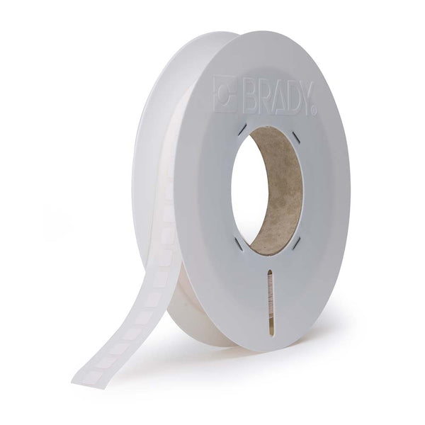Brady Thermal Transfer Printable Labels (Clean Liner Technology) 9.53 mm x 9.53 mm - THTCLT-05-7727-5
