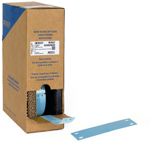 312171 Brady BM-15x75-7643-BL Bulk Linerless B-7643 cable tags for BMP61 15.00mm x 75.00mm