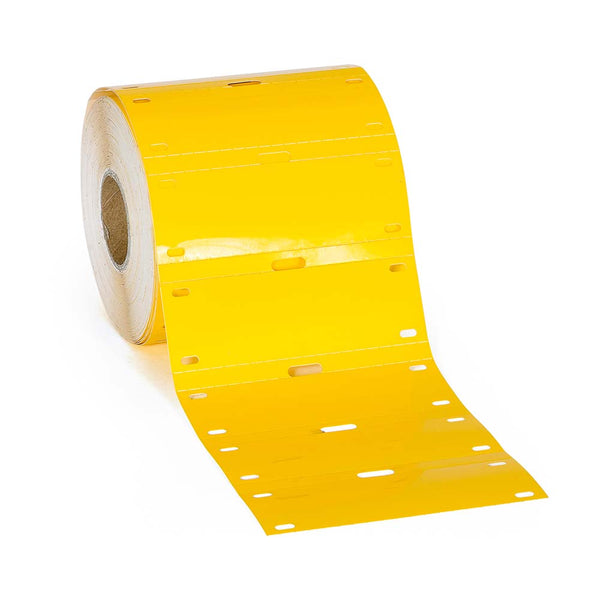 Brady BPT-7525-7598-YL Polyester Cable Tag 75.00mm x 25.00mm