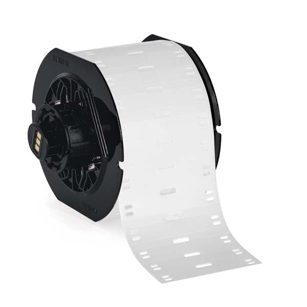 197481 Brady B33-60x10-7643-WT B-7643 cable tags for BBP33-i3300 Printers 60.00 mm