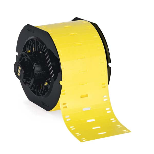 197482 Brady B33-60x10-7643-YL B-7643 cable tags for BBP33-i3300 Printers 60.00 mm