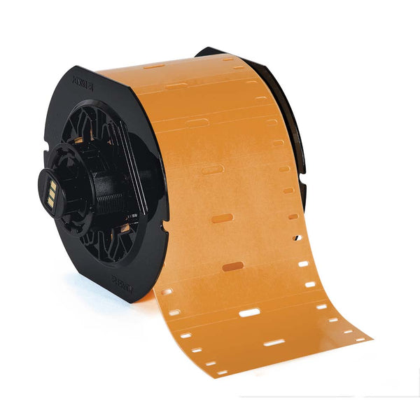 Brady B33-75x15-7643-OR Polyester Cable Tag for BBP33 Printers 75mm x 15mm