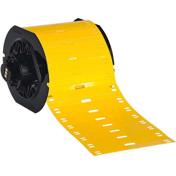 Brady B33-75x10-7598-YL B-7598 Cable Tags for BBP33 Printers 75mm x 10mm