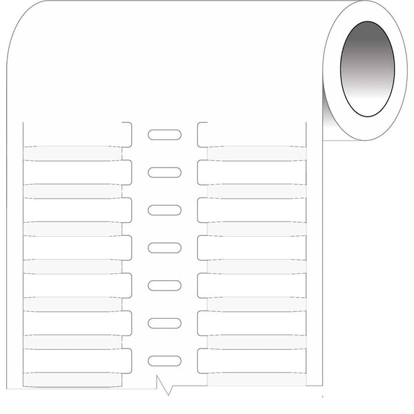 198737 - Brady DuraSleeve Wire Marking Inserts 30.00mm x 4.40mm