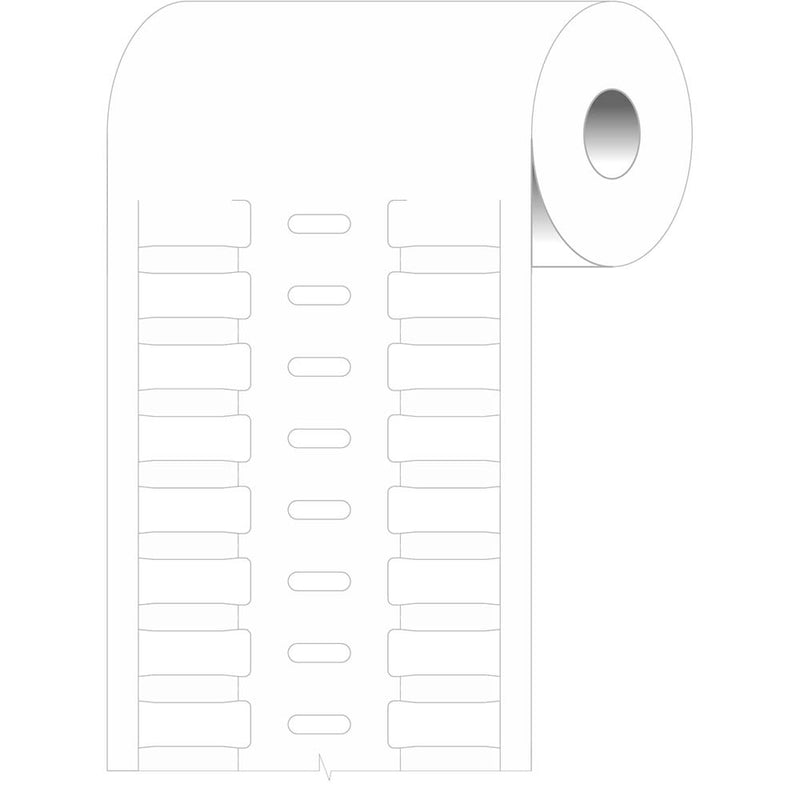 198741 - Brady DuraSleeve Wire Marking Inserts 16.00mm x 4.40mm