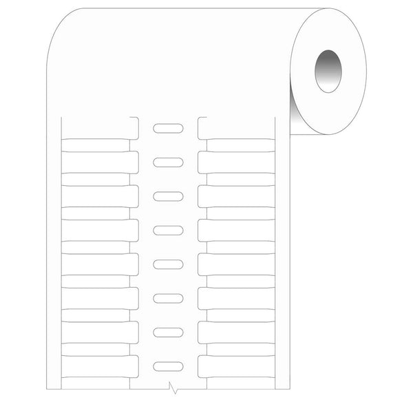 198742 - Brady DuraSleeve Wire Marking Inserts 23.00mm x 4.40mm