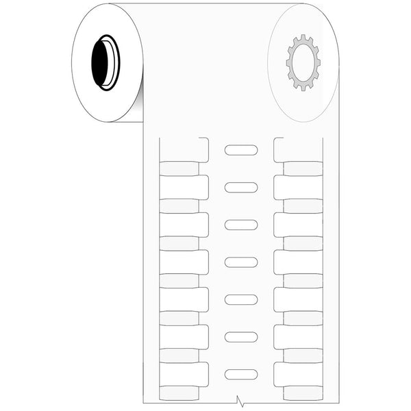198746 - Brady DuraSleeve Wire Marking Inserts 12.00mm x 4.40mm