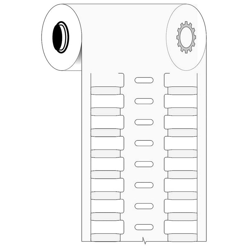 198747 - Brady DuraSleeve Wire Marking Inserts 16.00mm x 4.40mm