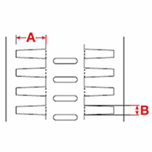 Brady BPT-105U-7597 Thermal Transfer Printable DuraSleeve Wire Marking Inserts