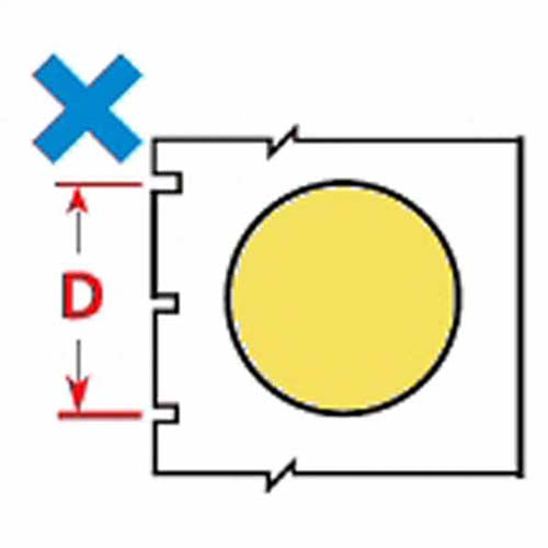 Brady BPT-602-499YL Yellow Nylon Cloth Thermal Transfer Labels 9.53mm Dia