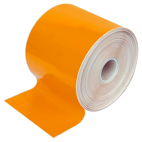 Brady BPTC-83-439-OR Printable Orange Vinyl Labels 83.00mm x 40m