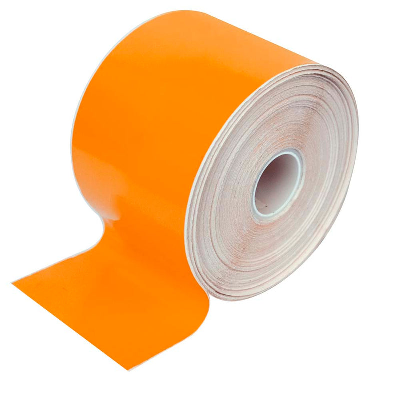 Brady BPTC-63-439-OR Printable Orange Vinyl Labels 63.00mm x 40m