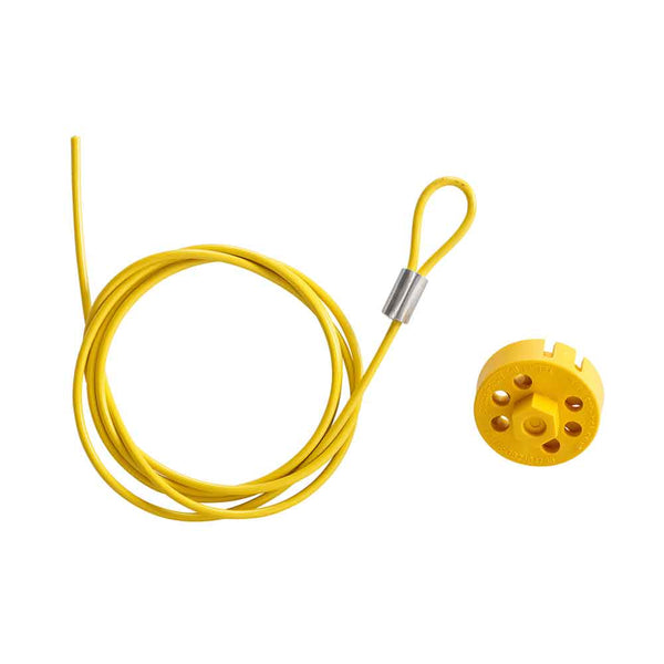 225205 - Brady Pro-Lock with Cable 1.5m Yellow