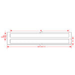 Brady BPT-222-125 Paper Thermal Transfer Labels 57.15mm x 31.75mm
