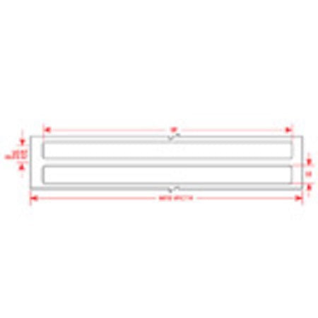 Brady BPT-522-075 Paper Thermal Transfer Labels 57.15mm x 19.05mm