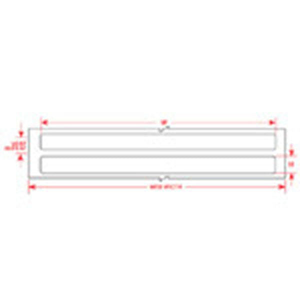 Brady BPT-240-605 White Paper Thermal Transfer Labels 101.60mm x 152.40mm