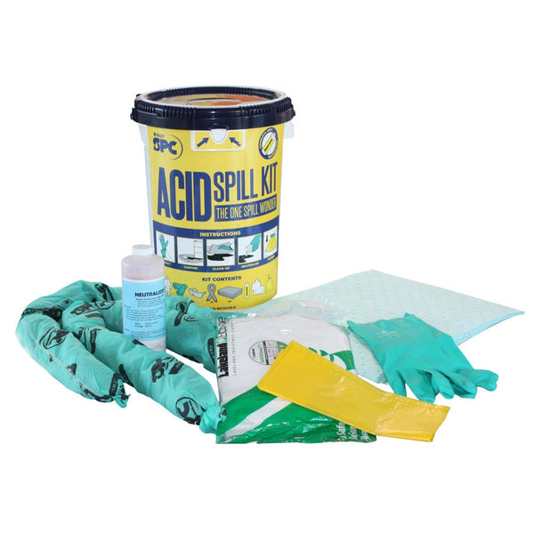 241138 Brady Acid Neutralising Chemical Specialty Spill Kit SKA-BKTACID-E