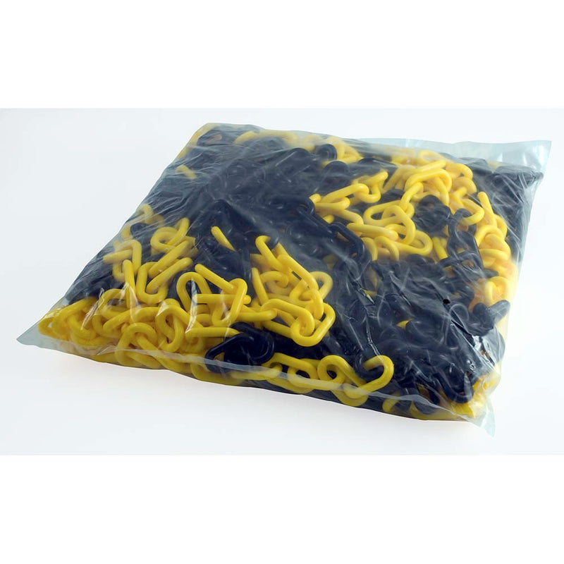 278270 Brady Warning Chain Black and Yellow 28.00 mm x 50.00 mm x 25.00 m