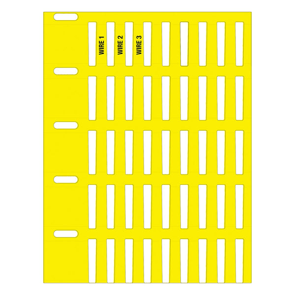 622070 - Brady DuraSleeve Wire Marking Inserts 16.00mm x 4.40mm