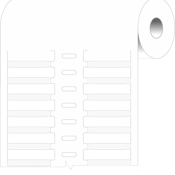 622074 - Brady DuraSleeve Wire Marking Inserts 30.00mm x 4.40mm