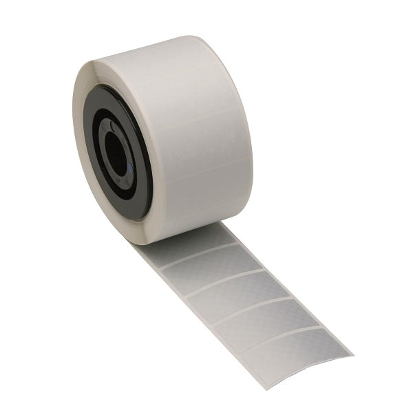 710110 - Silver MiniMark Tamper-Evident Labels - 50.8mm x 76.2mm - Labelzone