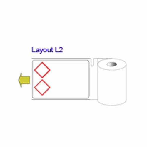 710552 Brady Minimark CLP-GHS Hazardous Substance Labels L2 55mm x 85mm - Labelzone