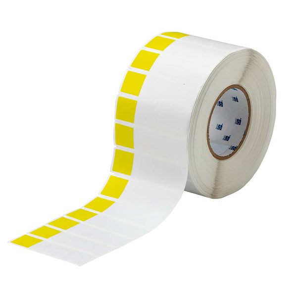 072013 - Brady THT-65-427-3-YL Thermal Transfer Printable Labels 25.40mm x 95.25mm