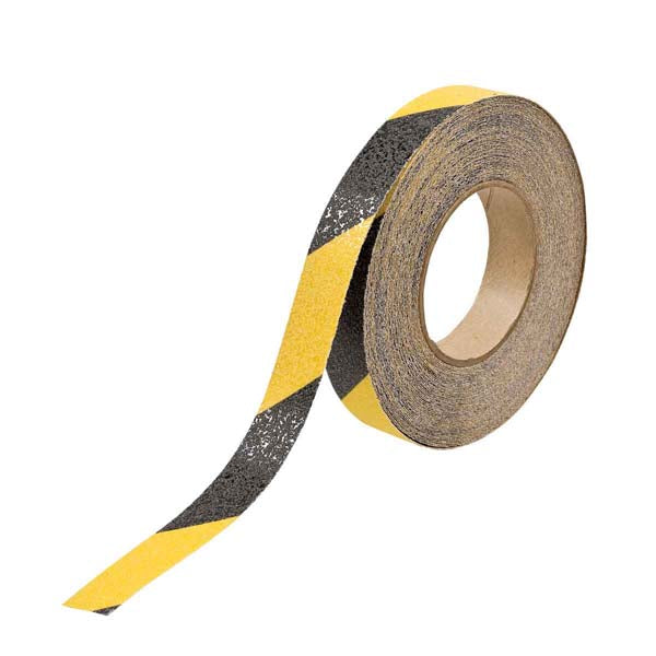 78146 Brady Anti-Skid Striped Tape 25mm x 18m Striped Anti-Skid Tape - Black - Yellow