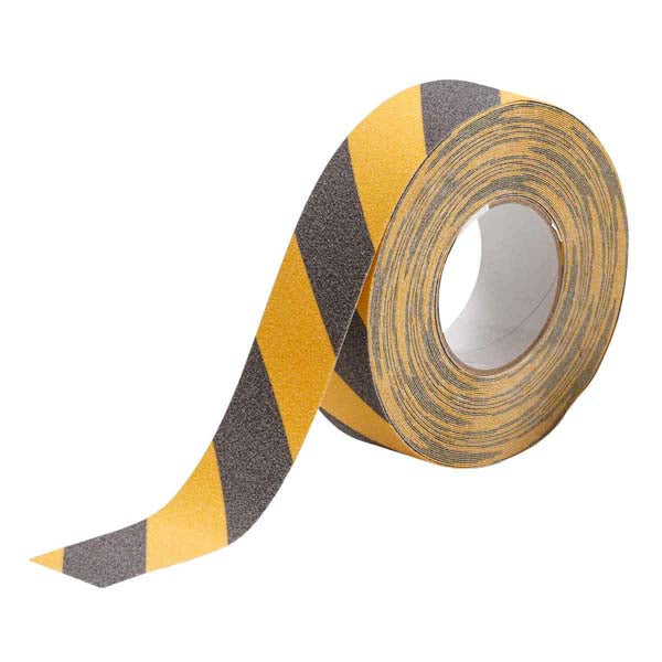 78147 Brady Anti-Skid Striped Tape 50mm x 18m Striped Anti-Skid Tape - Black - Yellow