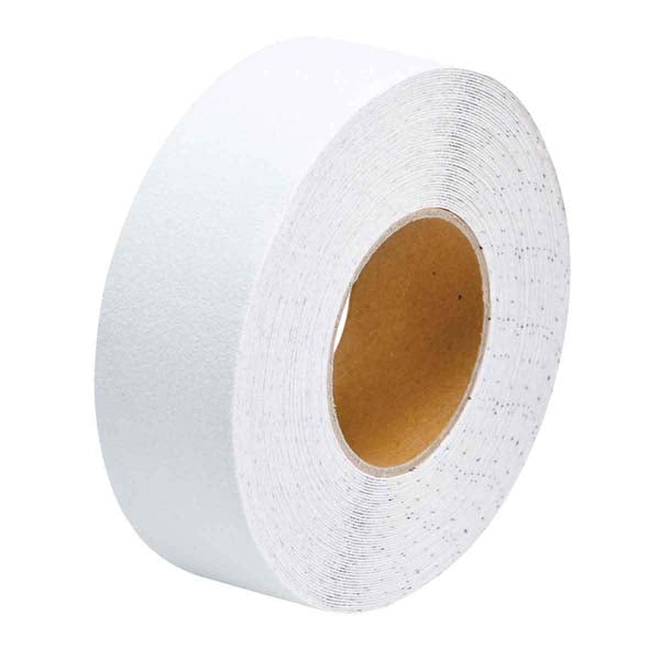 78187 Brady Anti-Skid TAPE WHITE 50mm x 18m Roll-Mounted Anti-Skid Tape - White