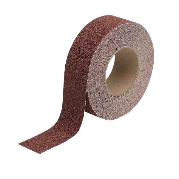 78198 Brady Anti-Skid TAPE RED 50mm x 18m Roll-Mounted Anti-Skid Tape - Red