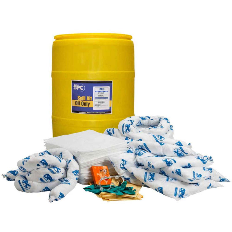 813872 Brady SKO-55 Oil Spill Kit 200 Litre Drum