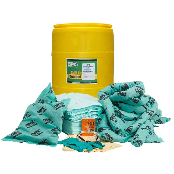 813874 Brady SKH-55 Chemical Spill Kit 200 Litre Drum