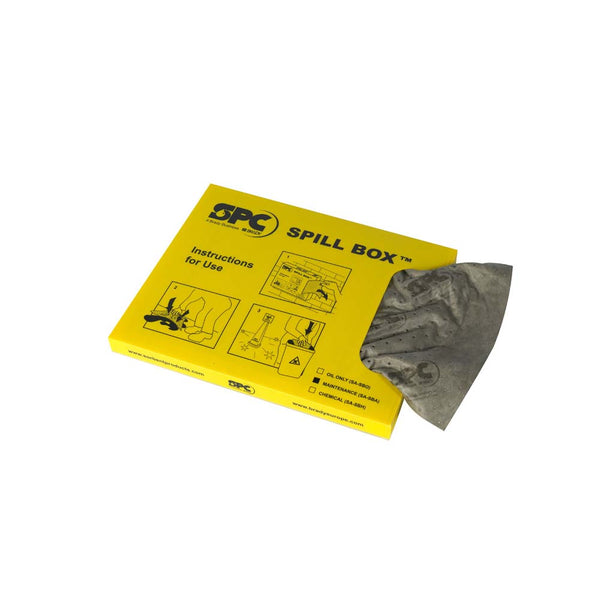 813910 Brady Maintenance SPILL BOX 15 Pack SA-SBA