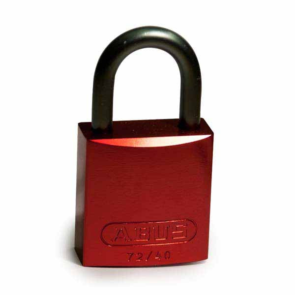 Brady 814066 Aluminium Padlocks 25mm Red 6 Pack