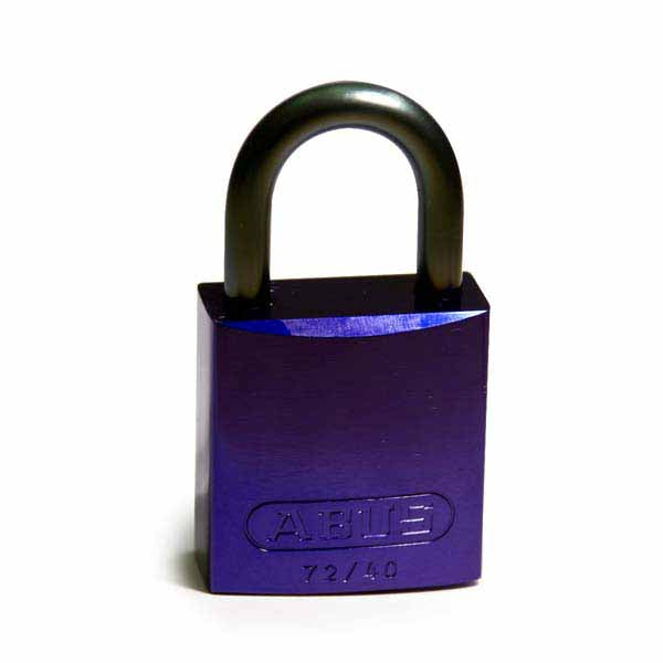 Brady 814071 Aluminium Padlocks 25mm Purple 6 Pack